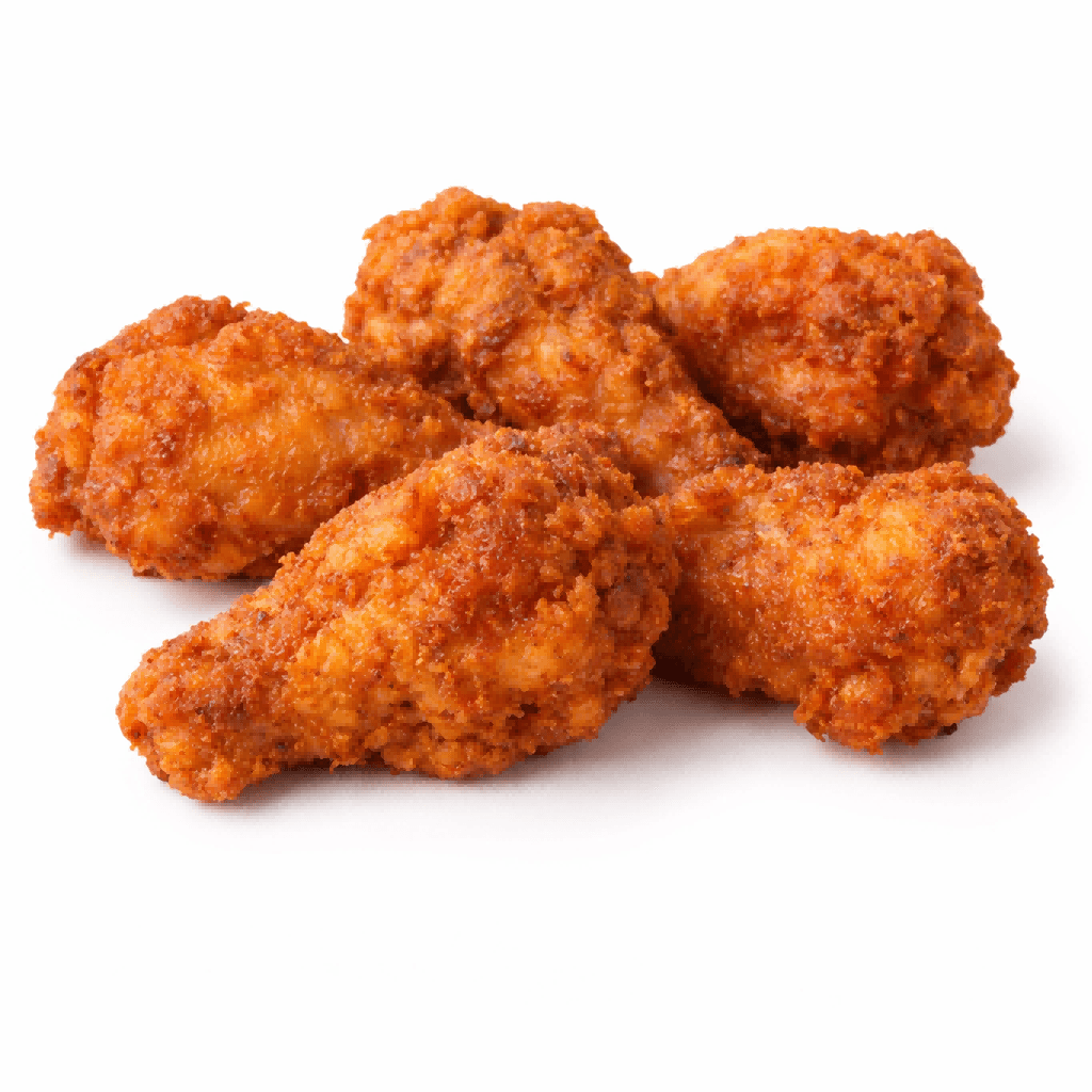 Hot & crispy wings ( 6 stuks )