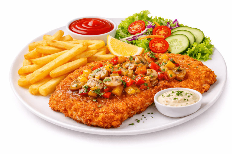 Boerenschnitzel Menu