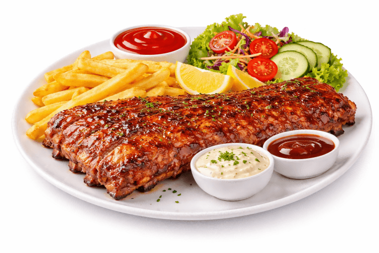 Spareribs Menu