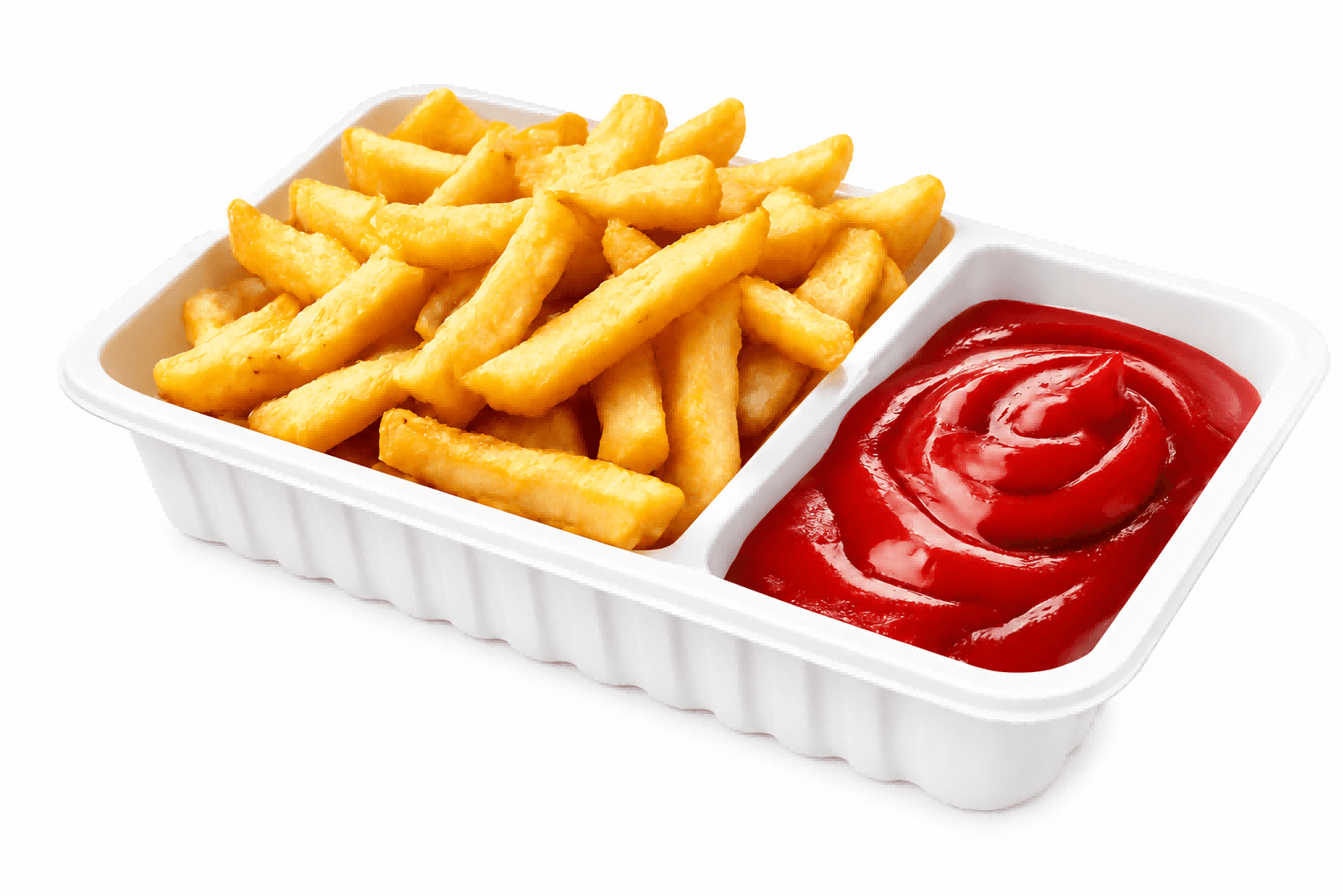 Patat ketchup